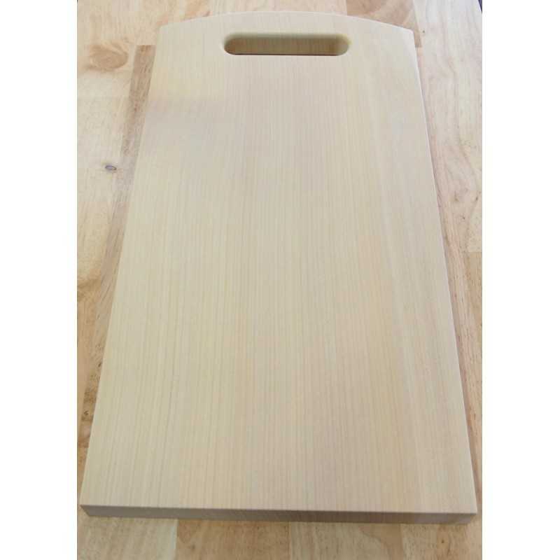 WOODPECKER Tabla de cortar de madera de ginkgo tamaño 2 grande (45×23×2.5cm)