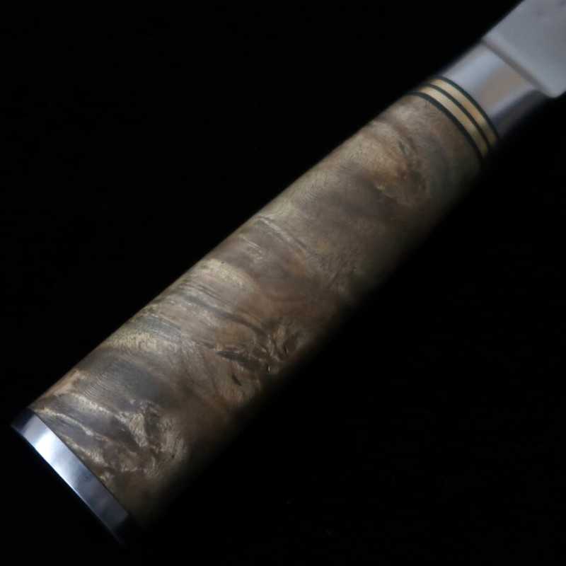TAKESHI SAJI Faca Gyuto SG2 martelada, cabo de madeira de caoba (210/240mm)