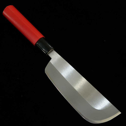 Nakiri Stainless steel special Shuukaku Rakutaro TY-420 Red straight handle (140mm)