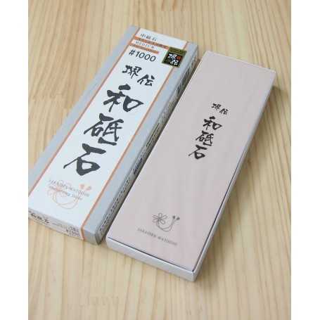 NANIWA Sakaiden, pierre à aiguiser japonaise, inox, grain 1000