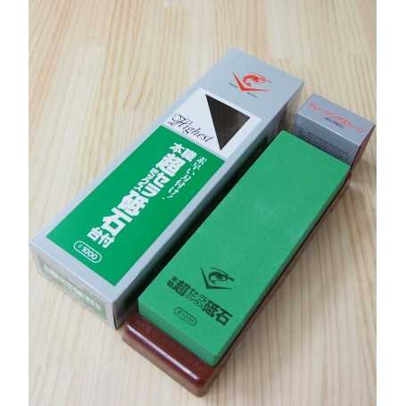 Pedra de afiar Naniwa Chosera com Base Grit 1000