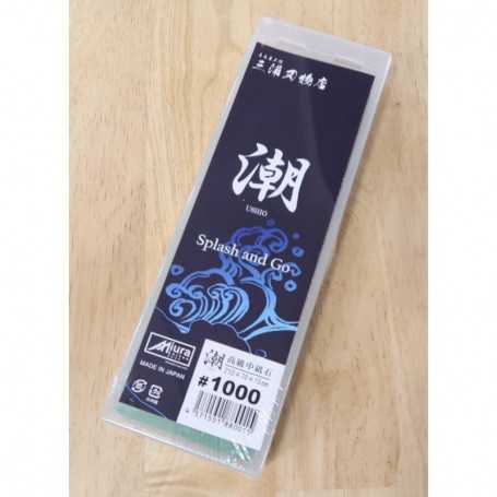 Pedra de amolar MIURA KNIVES USHIO Grit 1000