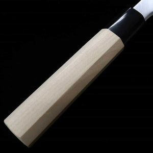 Gō Umanosuke Yoshihiro YOSHIHIRO serie Aokasumi, usuba tipo Edo, Aogami nº 2, mango octogonal de magnolia (210 mm)