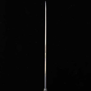 Yanagiba MIURA Ginsan Steel with Blood Streamer, Ebony Silver Wrap Handle, Magnolia Sheath (300mm)
