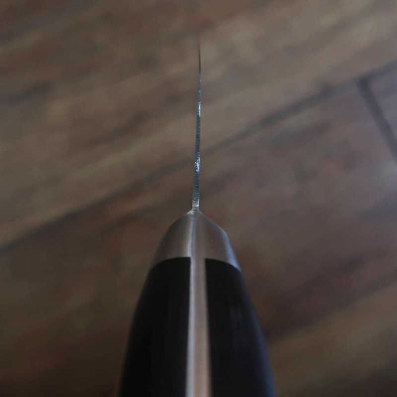 SUISIN Gyuto INOX Funda de magnolia -Karakuri- (240mm)